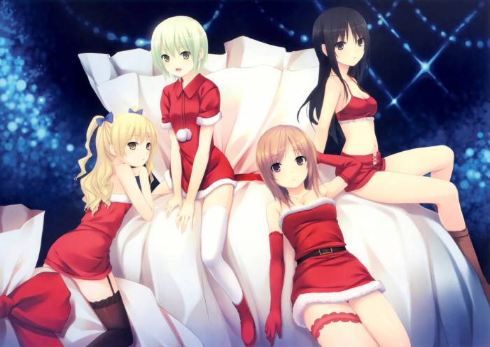 chiboard-b1t56067-20120319_109773_black_hair_blonde_hair_brown_hair_christmas_coffee_kizoku_cure_girl_hoshimiya_miyu_nanjou_rena_shiramine_rika_stockings_upby-anonymous.jpg